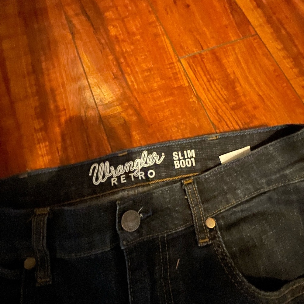 Wrangler slim boot cut jeans